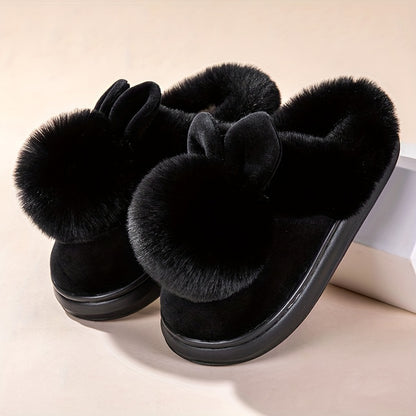 Bunny Pom CloudSoft Slippers