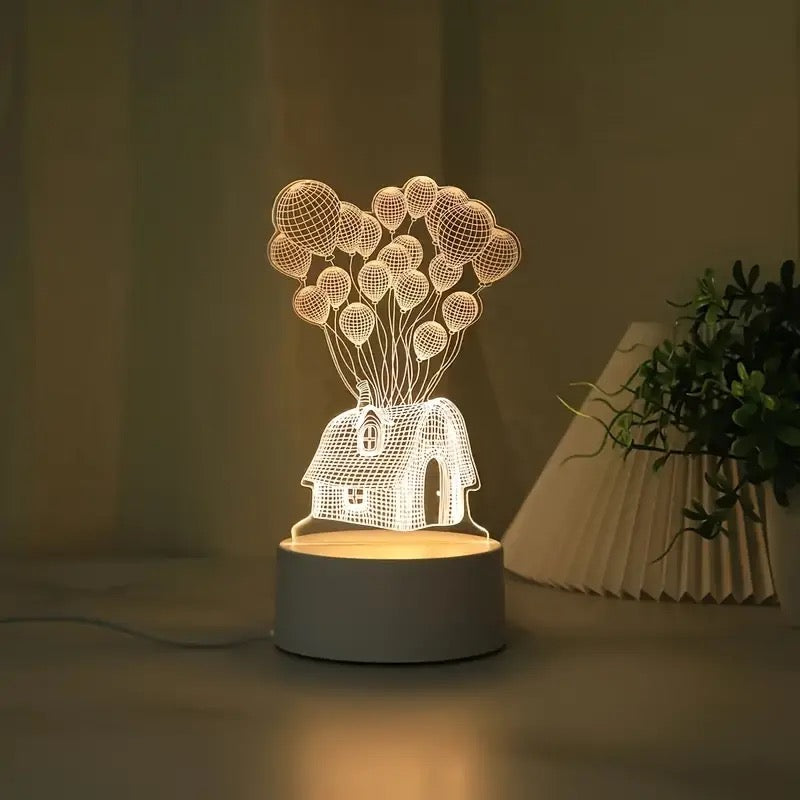 Floating House Nightlight