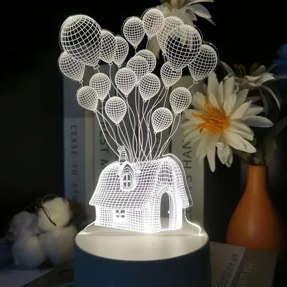 Floating House Nightlight