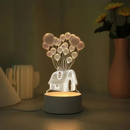 Floating House Nightlight