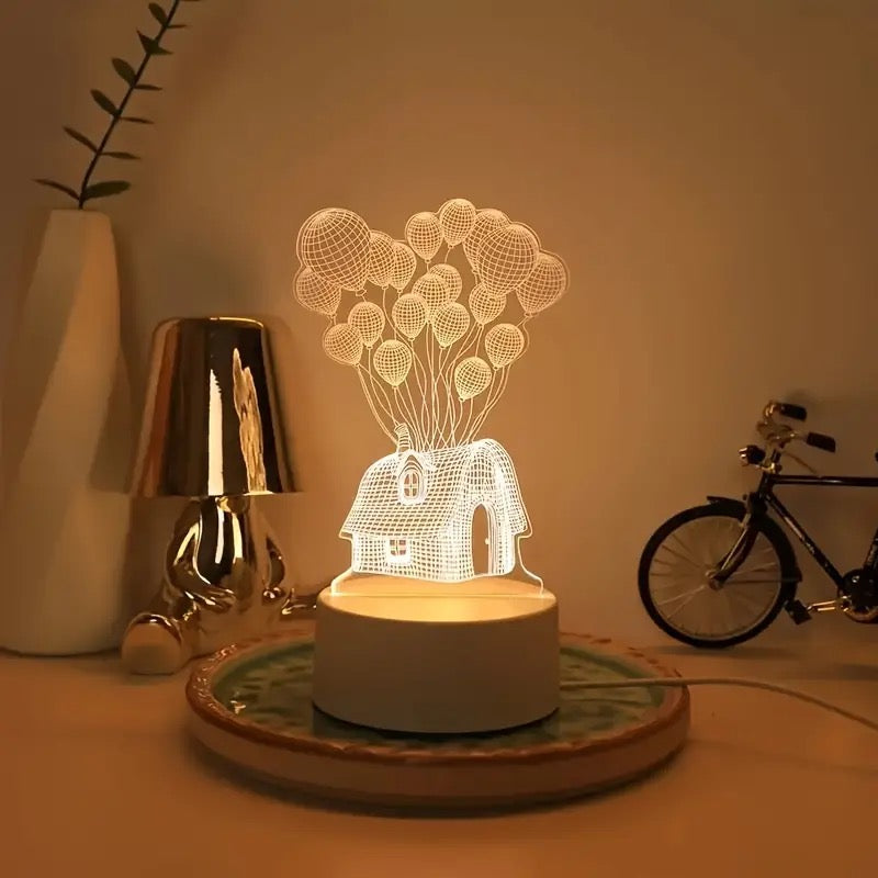 Floating House Nightlight