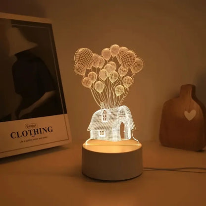 Floating House Nightlight