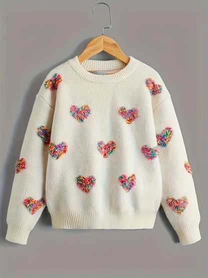 Laura's Radiant Love Knit Sweater