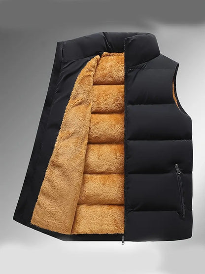 Lamb Wool Puffer Vest