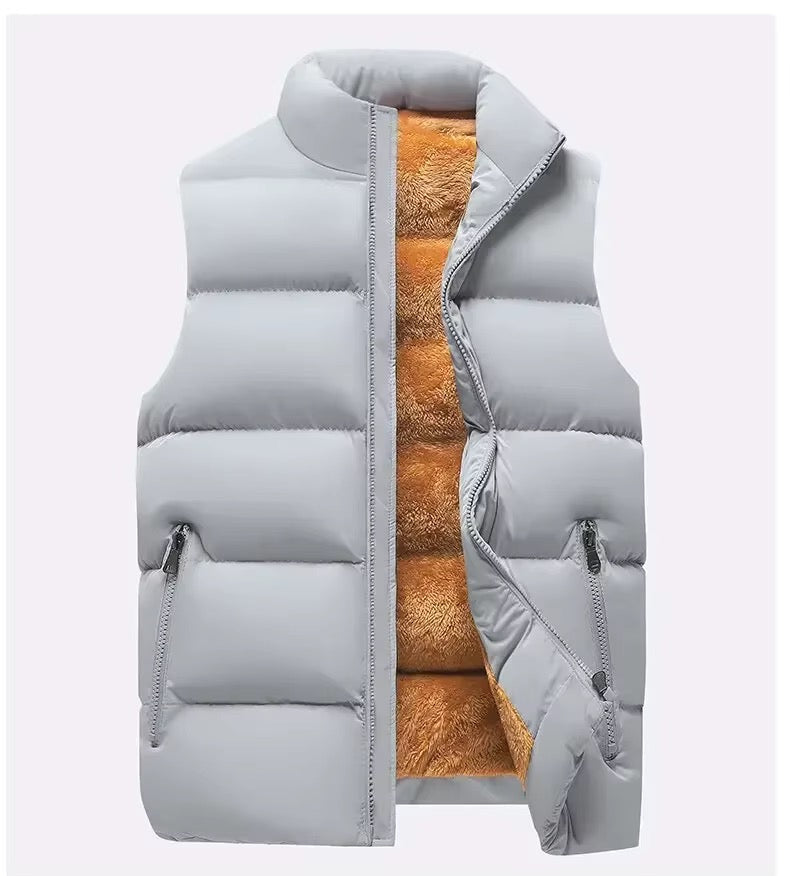 Lamb Wool Puffer Vest