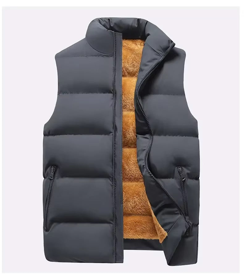 Lamb Wool Puffer Vest