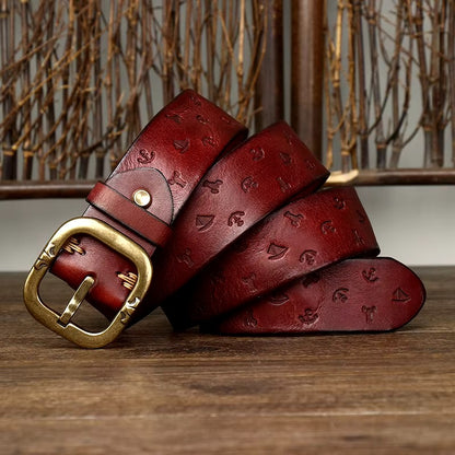 Giovanni's Genuine Leather Belt