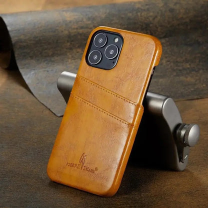 Vintage Leather iPhone Case