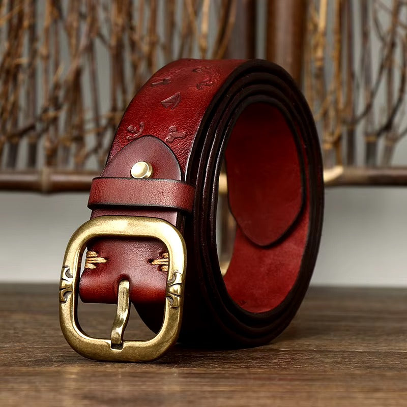 Giovanni's Genuine Leather Belt