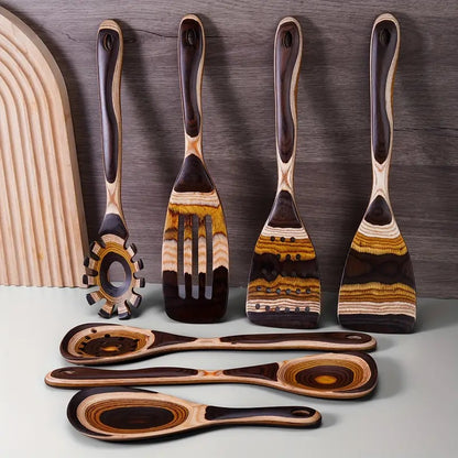 Woodland Chef 7-Piece Utensil Collection