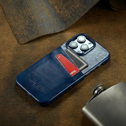 Vintage Leather iPhone Case