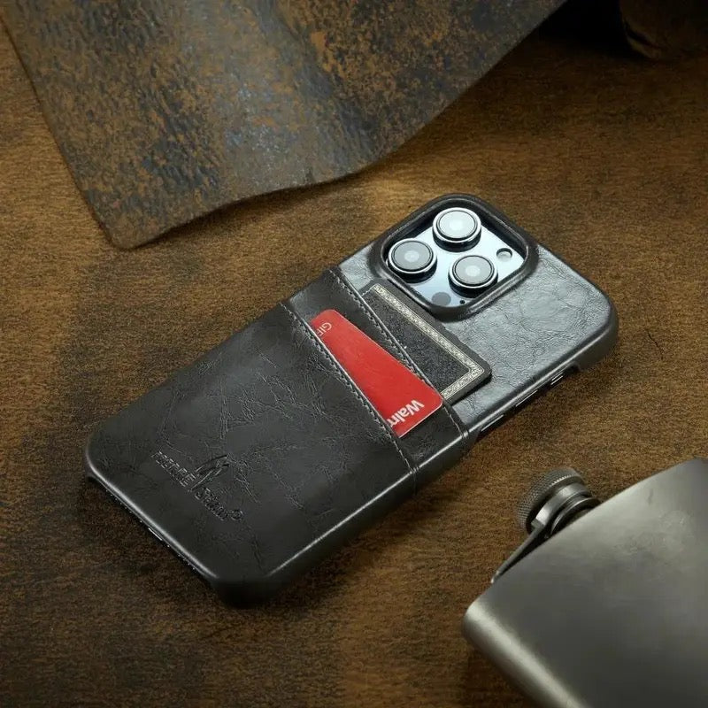 Vintage Leather iPhone Case