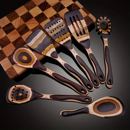 Woodland Chef 7-Piece Utensil Collection