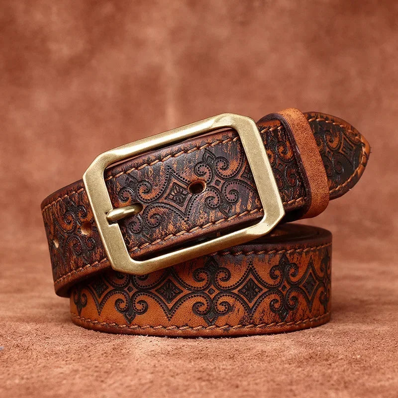 Liam's Crafted Genuine Leather Belt