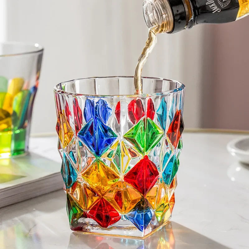 Vivid Crystal Whiskey Glass