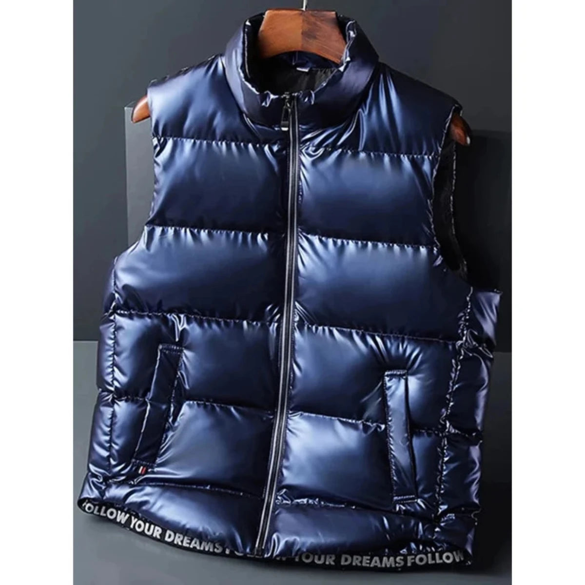 Frosty Glacier Puffer Vest