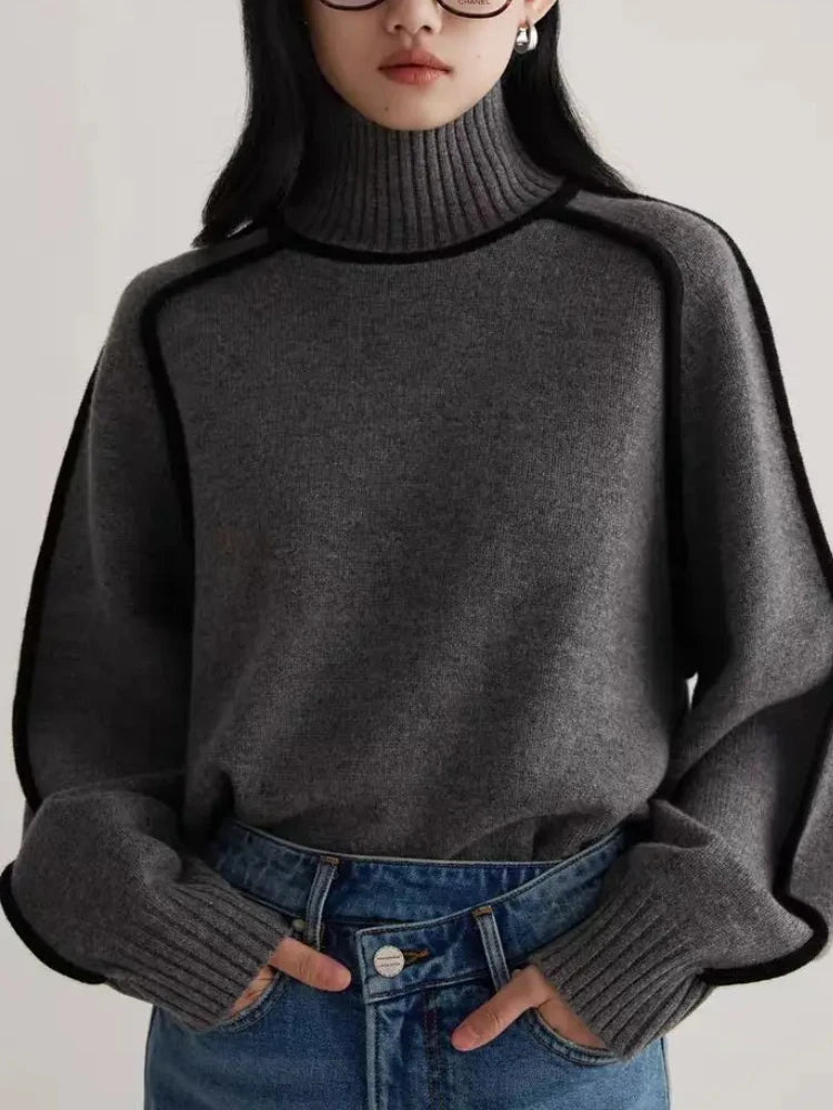 Allision's Cozy Turtleneck